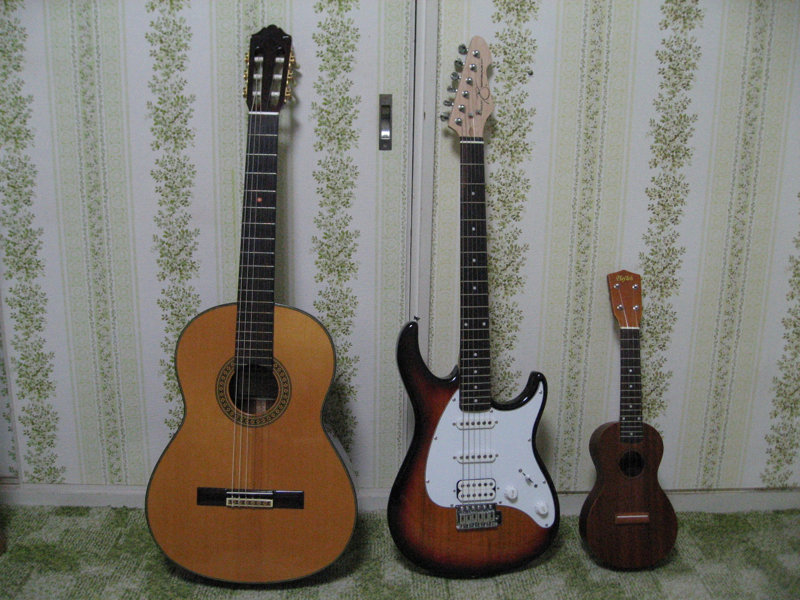 ギター3種